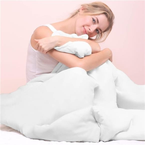 Bedding Duvet Cover Queen Size Set - 1 Duvet Cover with 2 Pillow Shams -3 Pieces - Picture 6 of 6